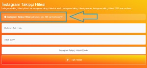 İnstagram Takipçi Hilesi